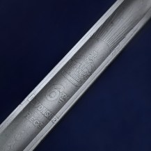 British WW1 1897 Pattern Infantry Officers Sword Captain William Henry German 6th Devonshire Regt, KIA 15